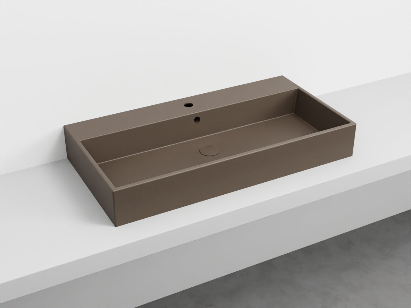 # LAVABO RETTANGOLARE SMILE 100 in ceramica - CIELO garantisce un risultato di grande impatto estetico per il tuo bagno