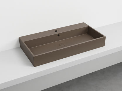 # LAVABO RETTANGOLARE SMILE 100 in ceramica - CIELO garantisce un risultato di grande impatto estetico per il tuo bagno