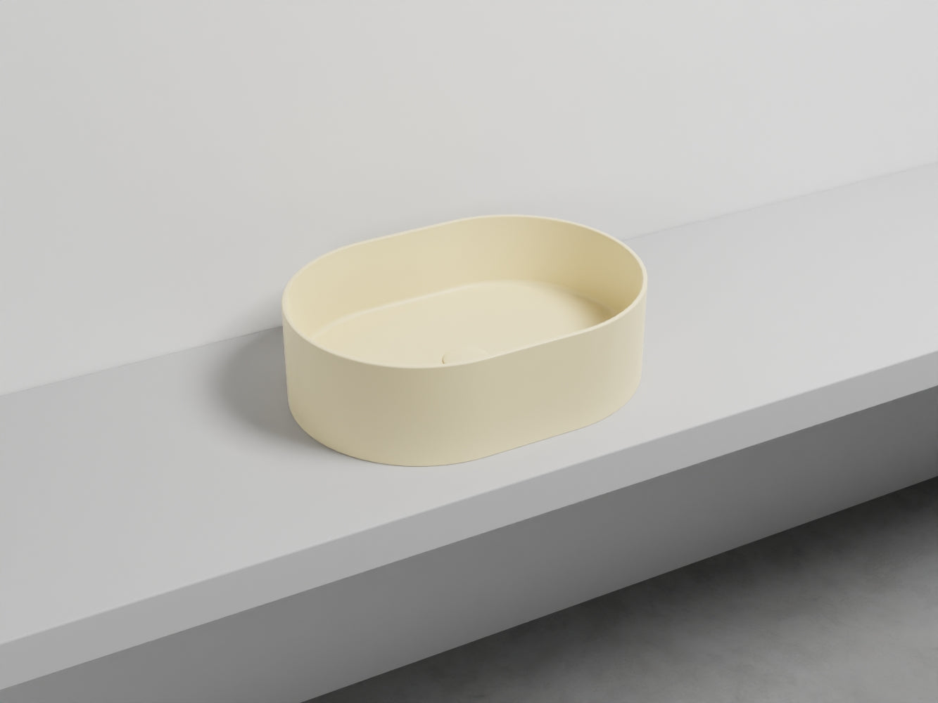 # LAVABO OVALE DA APPOGGIO THEO - CIELO in ceramica di alta qualità made in Italy per il tuo bagno
