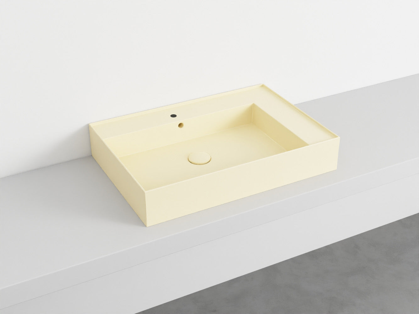 # LAVABO RETTANGOLARE da APPOGGIO 70 ENJOY - CIELO lavandino da appoggio per bagno