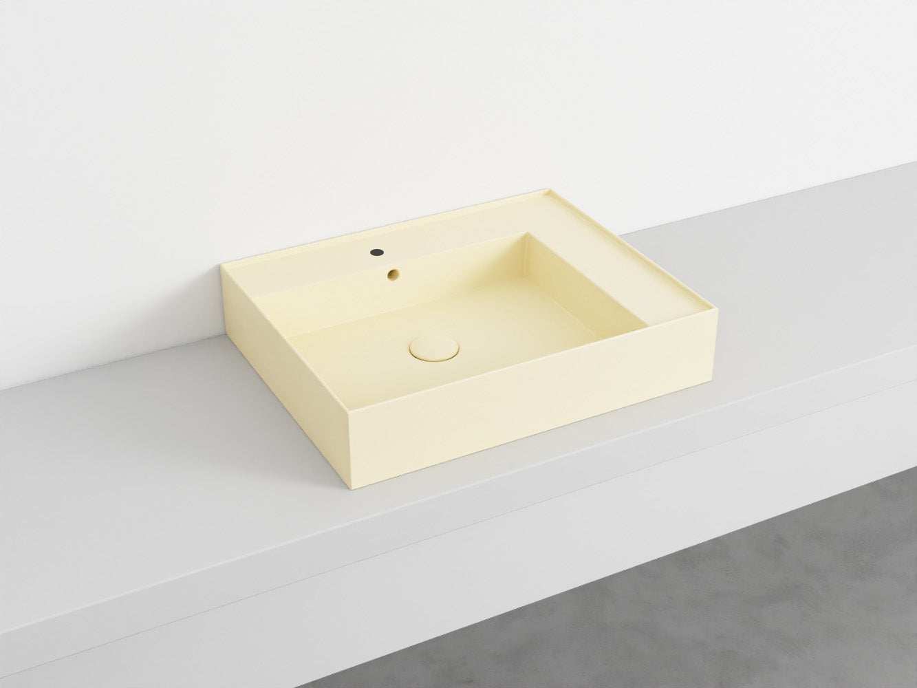 # LAVABO RETTANGOLARE da APPOGGIO 60 ENJOY - CIELO lavandino da appoggio per bagno