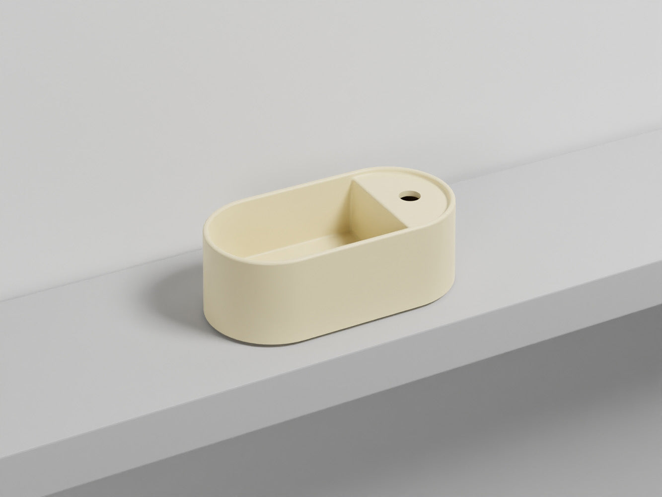# LAVABO LES PETITES OVALE MONOFORO - CIELO lavabo da appoggio o sospeso per bagno