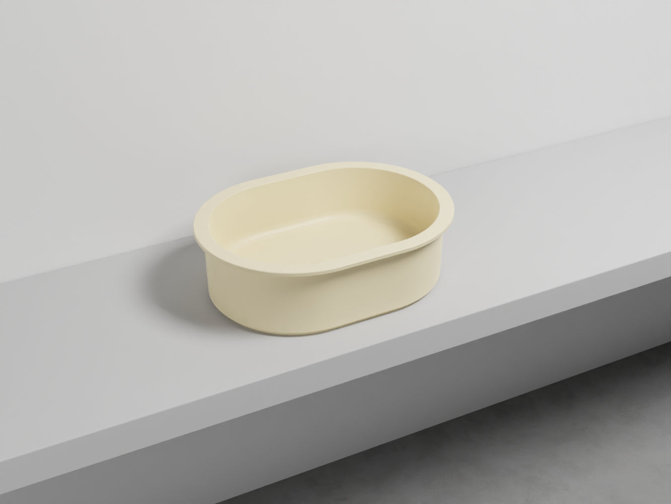 # LAVABO BACINELLA CATINO OVALE 55 - CIELO lavandino dal design minimalista per bagno