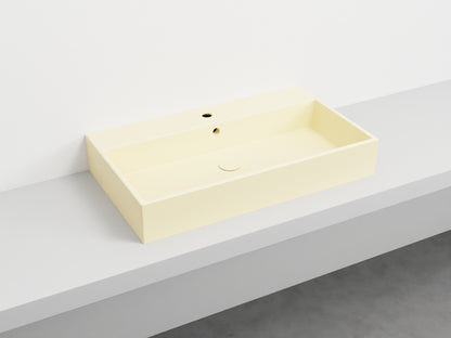 # LAVABO RETTANGOLARE SMILE 80 in ceramica - CIELO garantisce un risultato di grande impatto estetico per il tuo bagno