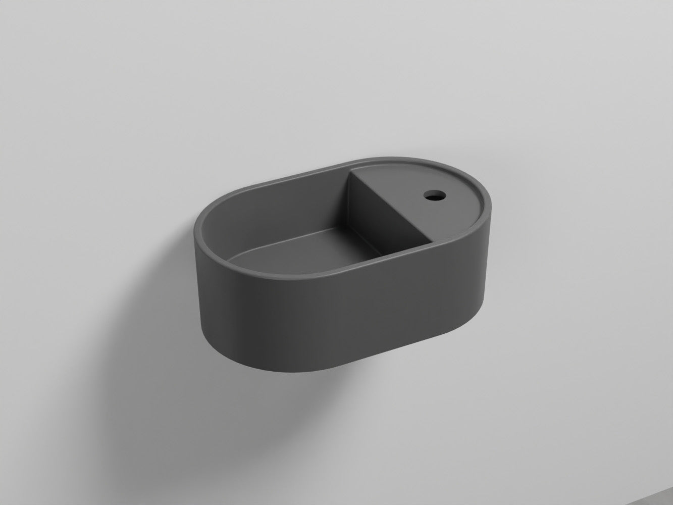 # LAVABO LES PETITES OVALE 46 MONOFORO - CIELO arredo bagno per ambienti raffinati e moderni