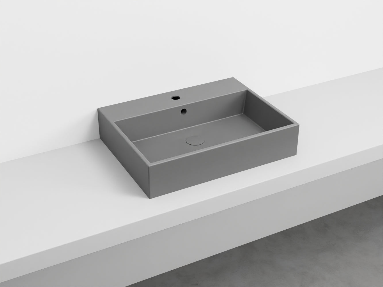 # LAVABO RETTANGOLARE SMILE 60 in ceramica - CIELO garantisce un risultato di grande impatto estetico per il tuo bagno