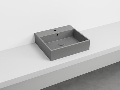 # LAVABO RETTANGOLARE SMILE 50 in ceramica - CIELO garantisce un risultato di grande impatto estetico per il tuo bagno
