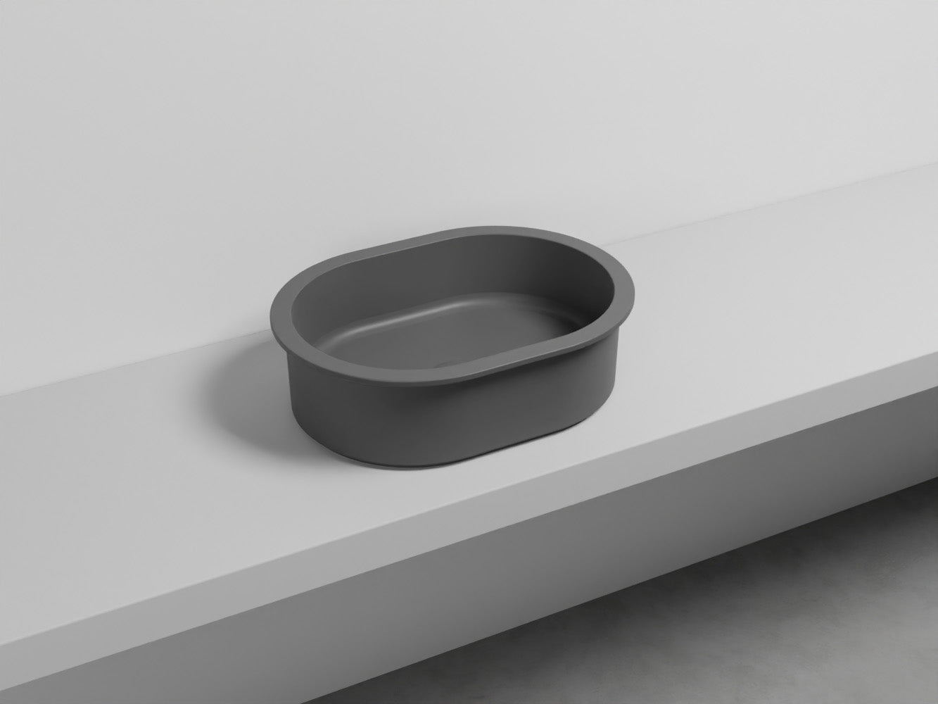 # LAVABO BACINELLA CATINO OVALE 55 - CIELO lavandino dal design minimalista per bagno