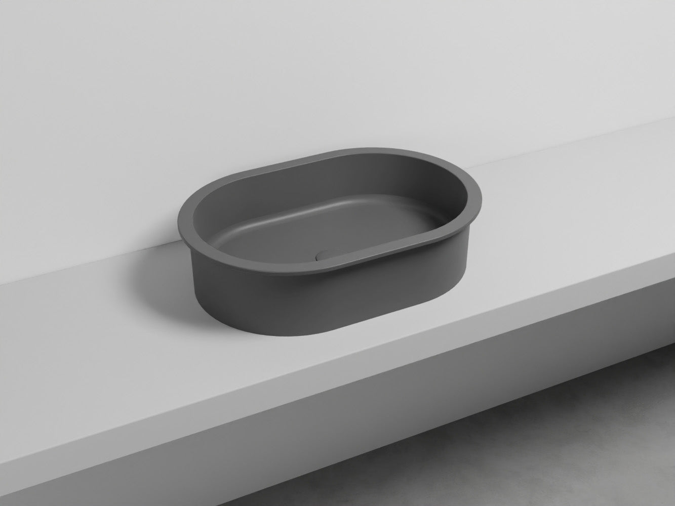 # LAVABO BACINELLA CATINO OVALE 65 - CIELO lavandino dal design minimalista per bagno