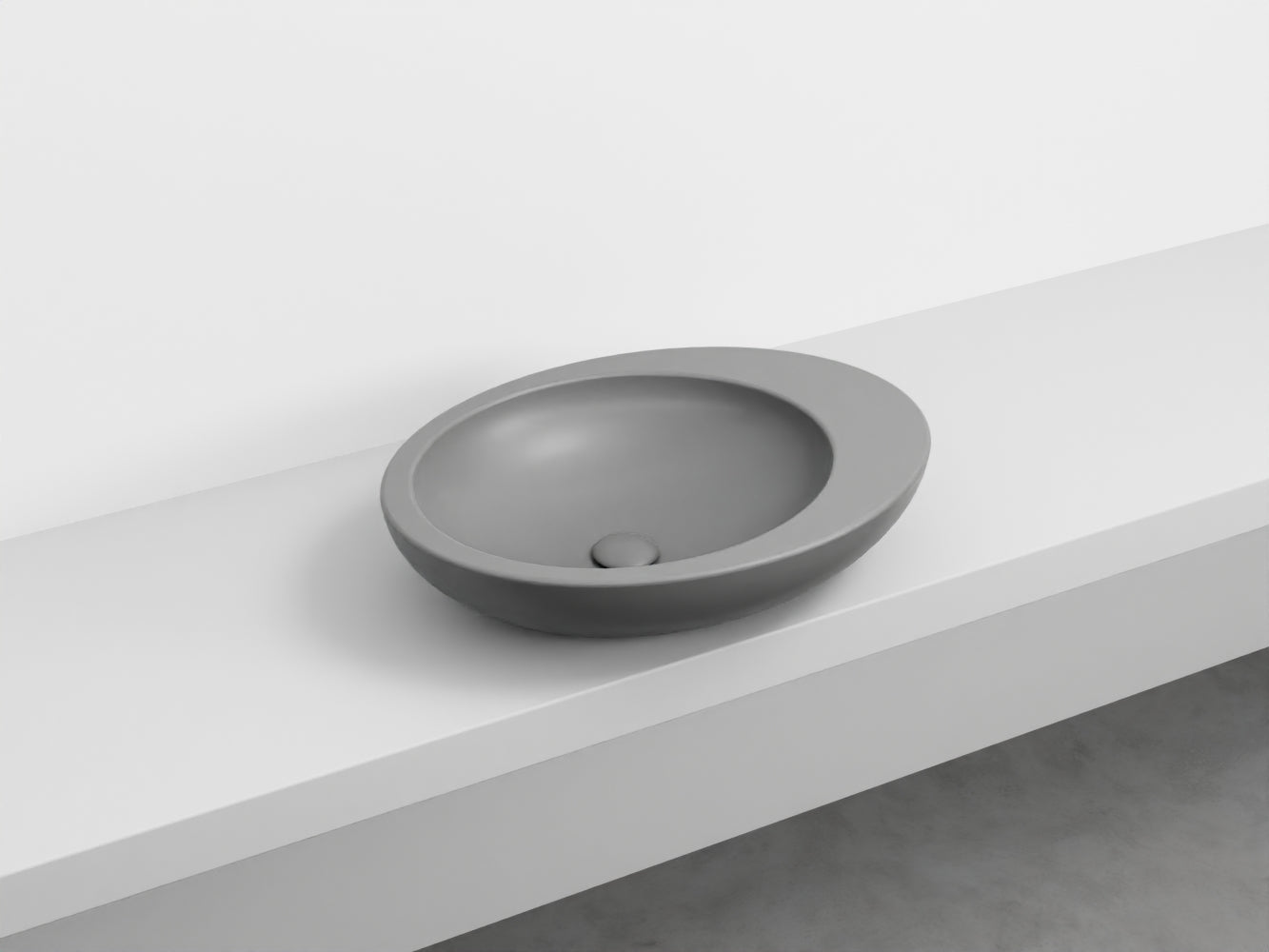 # LAVABO DA APPOGGIO LE GIARE 60 - CIELO capolavoro del design italiano che trasformerà il vostro bagno in un ambiente di pura armonia