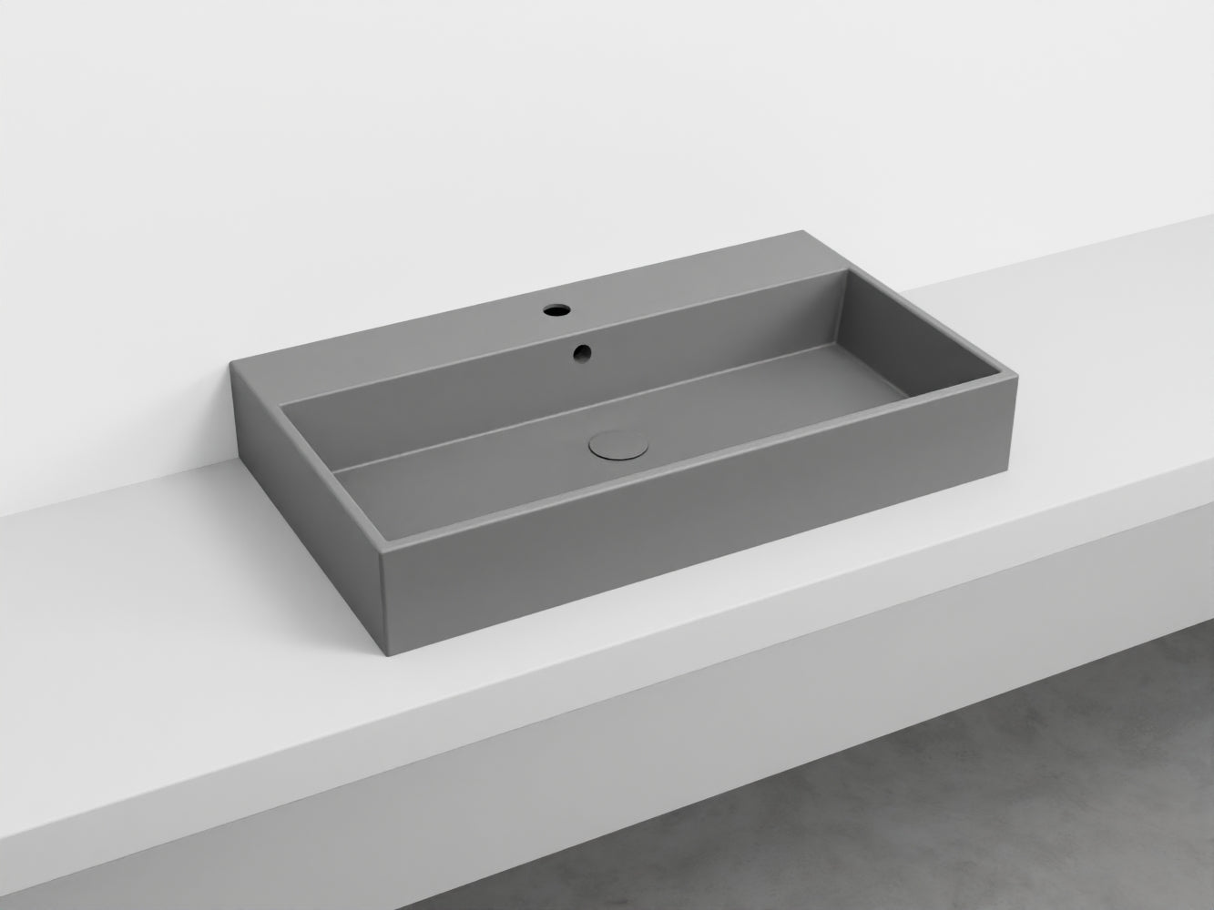 # LAVABO RETTANGOLARE SMILE 80 in ceramica - CIELO garantisce un risultato di grande impatto estetico per il tuo bagno