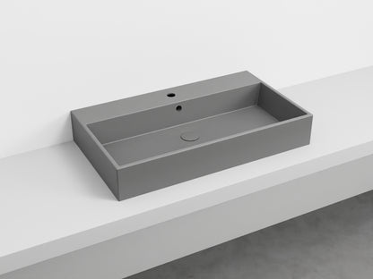 # LAVABO RETTANGOLARE SMILE 80 in ceramica - CIELO garantisce un risultato di grande impatto estetico per il tuo bagno