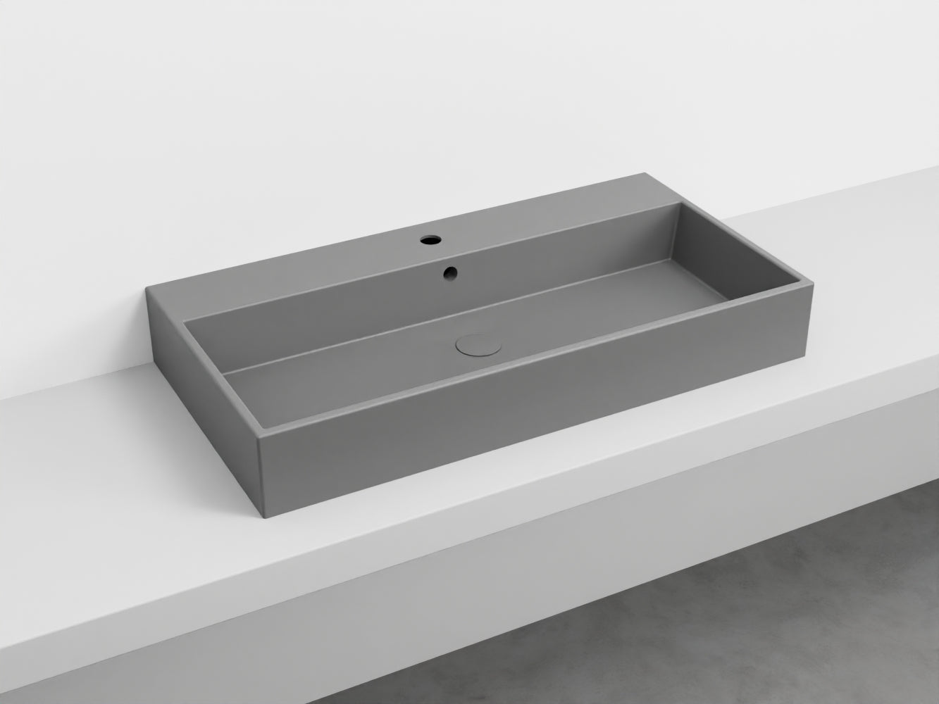 # LAVABO RETTANGOLARE SMILE 100 in ceramica - CIELO garantisce un risultato di grande impatto estetico per il tuo bagno