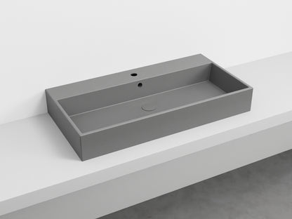 # LAVABO RETTANGOLARE SMILE 100 in ceramica - CIELO garantisce un risultato di grande impatto estetico per il tuo bagno