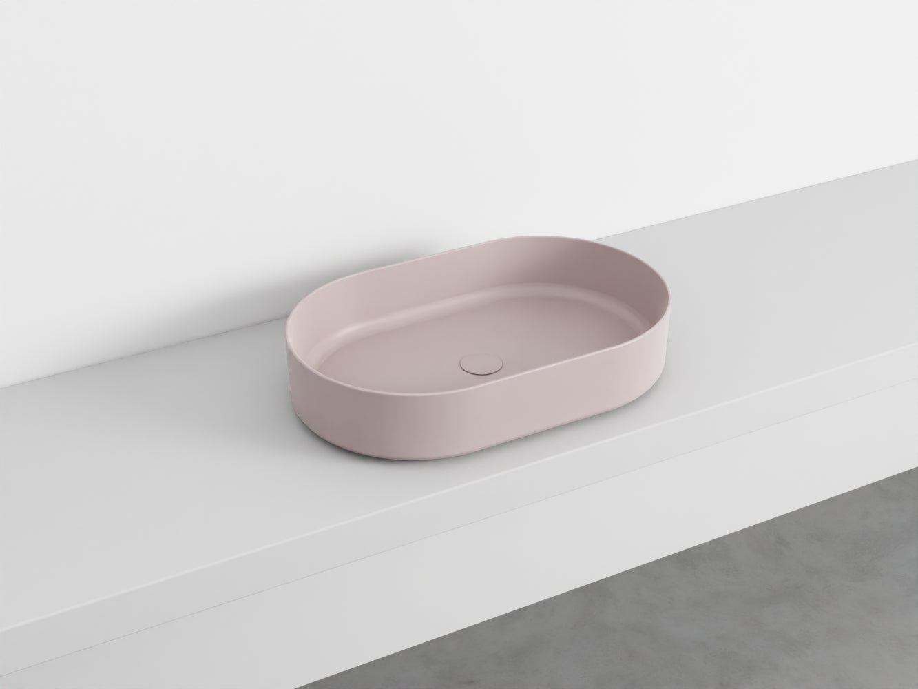 # LAVABO OVALE da APPOGGIO SHUI COMFORT - CIELO lavandino in ceramica per bagno