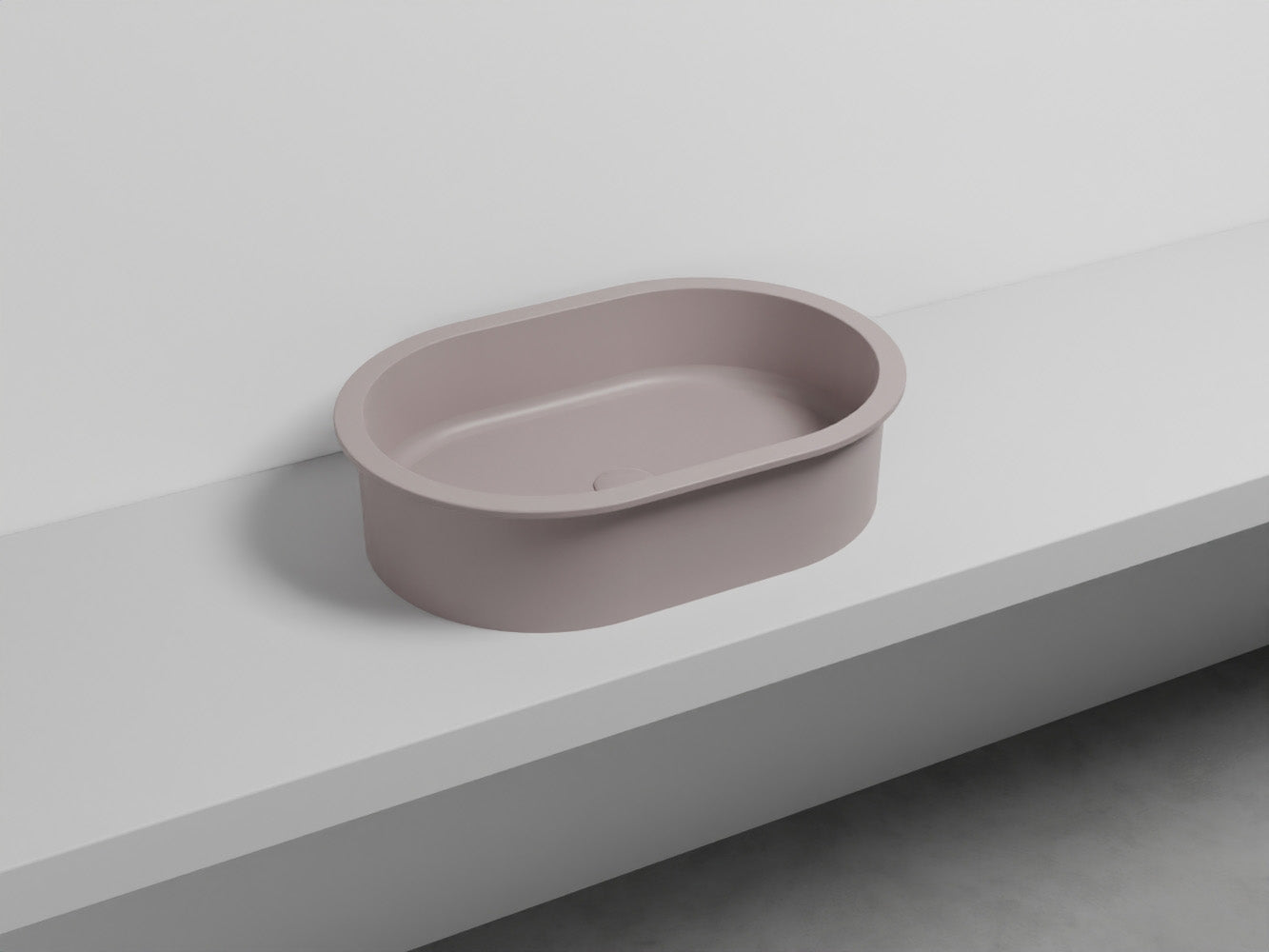 # LAVABO BACINELLA CATINO OVALE 65 - CIELO lavandino dal design minimalista per bagno