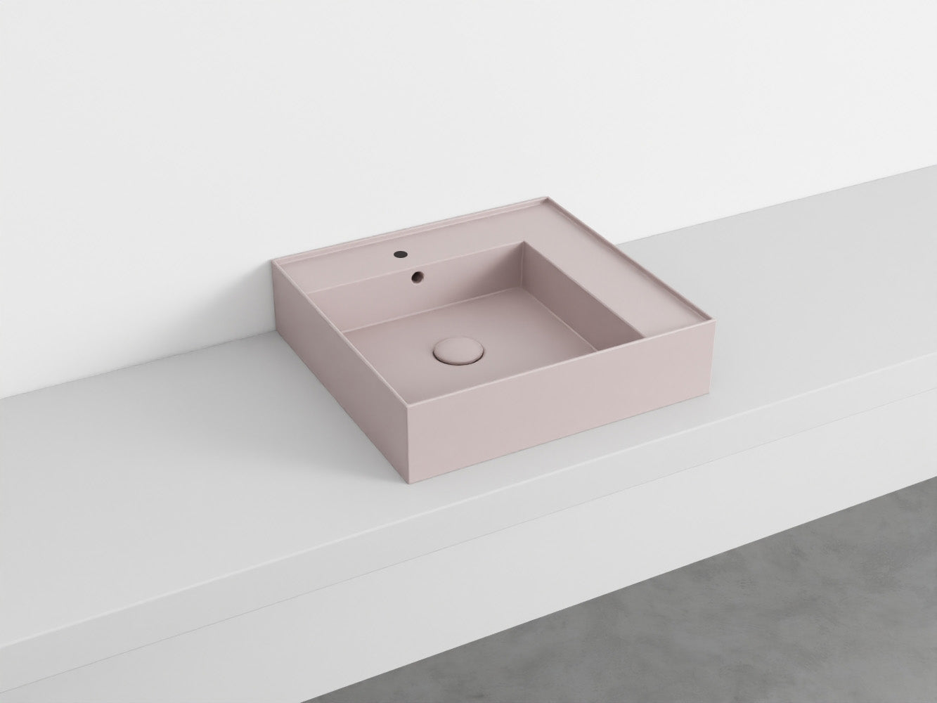 # LAVABO RETTANGOLARE da APPOGGIO 50 ENJOY - CIELO lavandino da appoggio per bagno