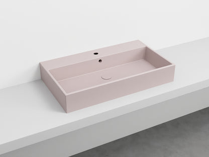 # LAVABO RETTANGOLARE SMILE 80 in ceramica - CIELO garantisce un risultato di grande impatto estetico per il tuo bagno