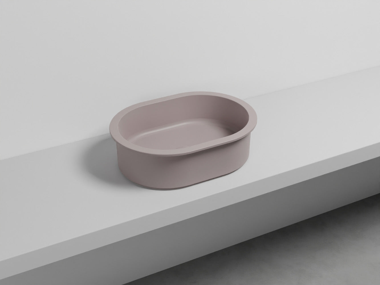 # LAVABO BACINELLA CATINO OVALE 55 - CIELO lavandino dal design minimalista per bagno