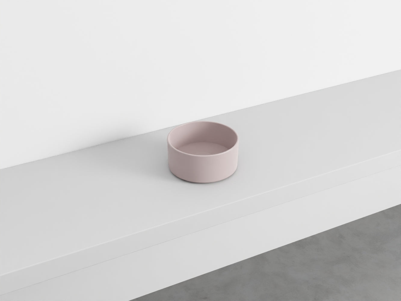 # LAVABO TONDO DA APPOGGIO MINIMO - CIELO lavandino in ceramica da appoggio per bagno