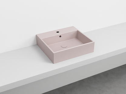# LAVABO RETTANGOLARE SMILE 50 in ceramica - CIELO garantisce un risultato di grande impatto estetico per il tuo bagno