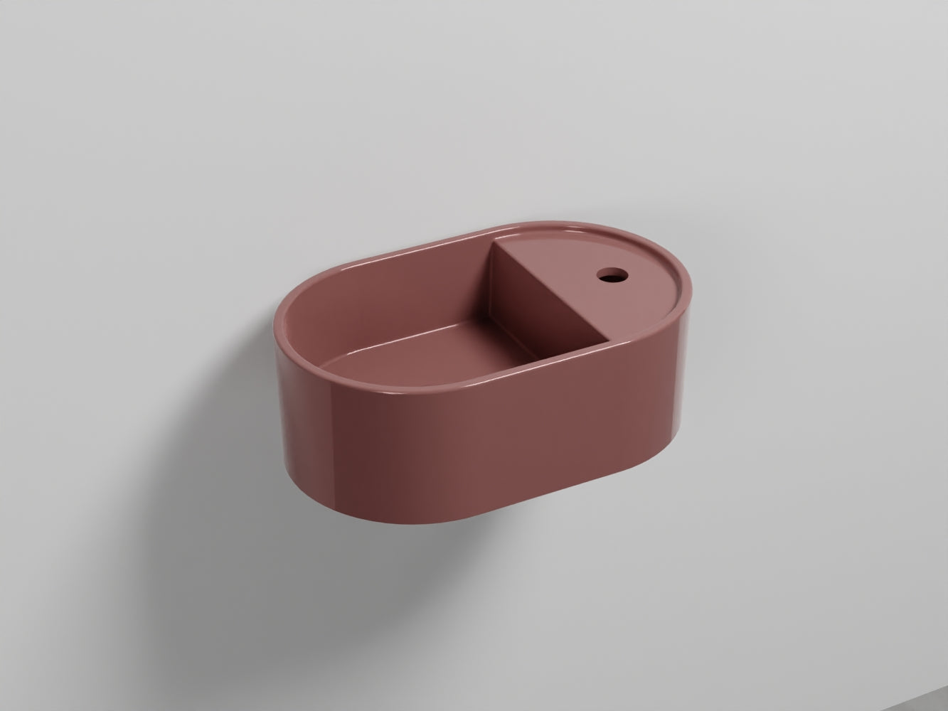 # LAVABO LES PETITES OVALE 46 MONOFORO - CIELO arredo bagno per ambienti raffinati e moderni