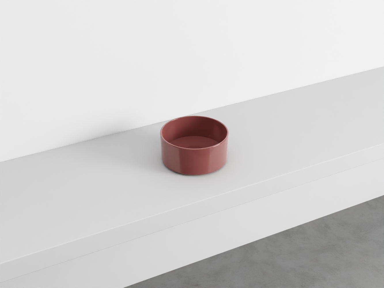 # LAVABO TONDO DA APPOGGIO MINIMO - CIELO lavandino in ceramica da appoggio per bagno