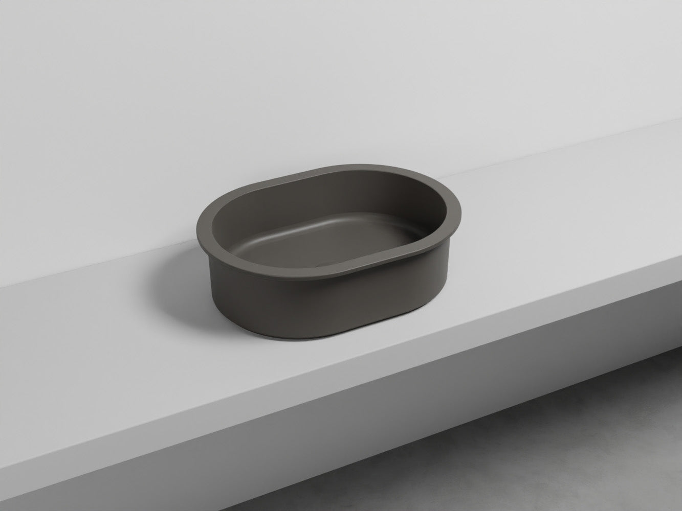 # LAVABO BACINELLA CATINO OVALE 55 - CIELO lavandino dal design minimalista per bagno