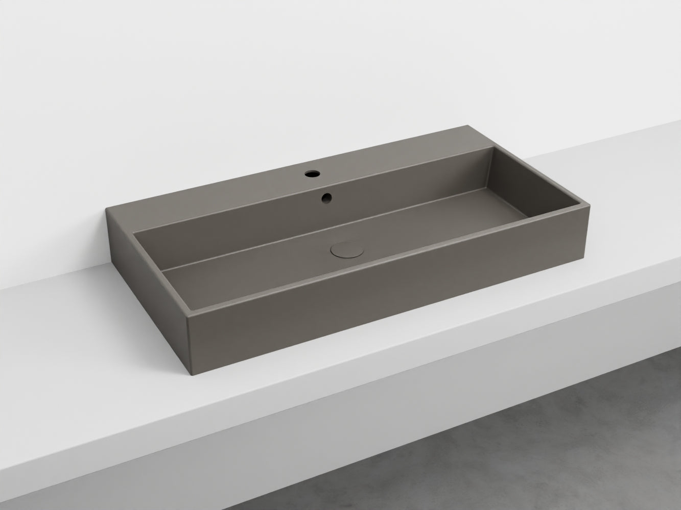 # LAVABO RETTANGOLARE SMILE 100 in ceramica - CIELO garantisce un risultato di grande impatto estetico per il tuo bagno