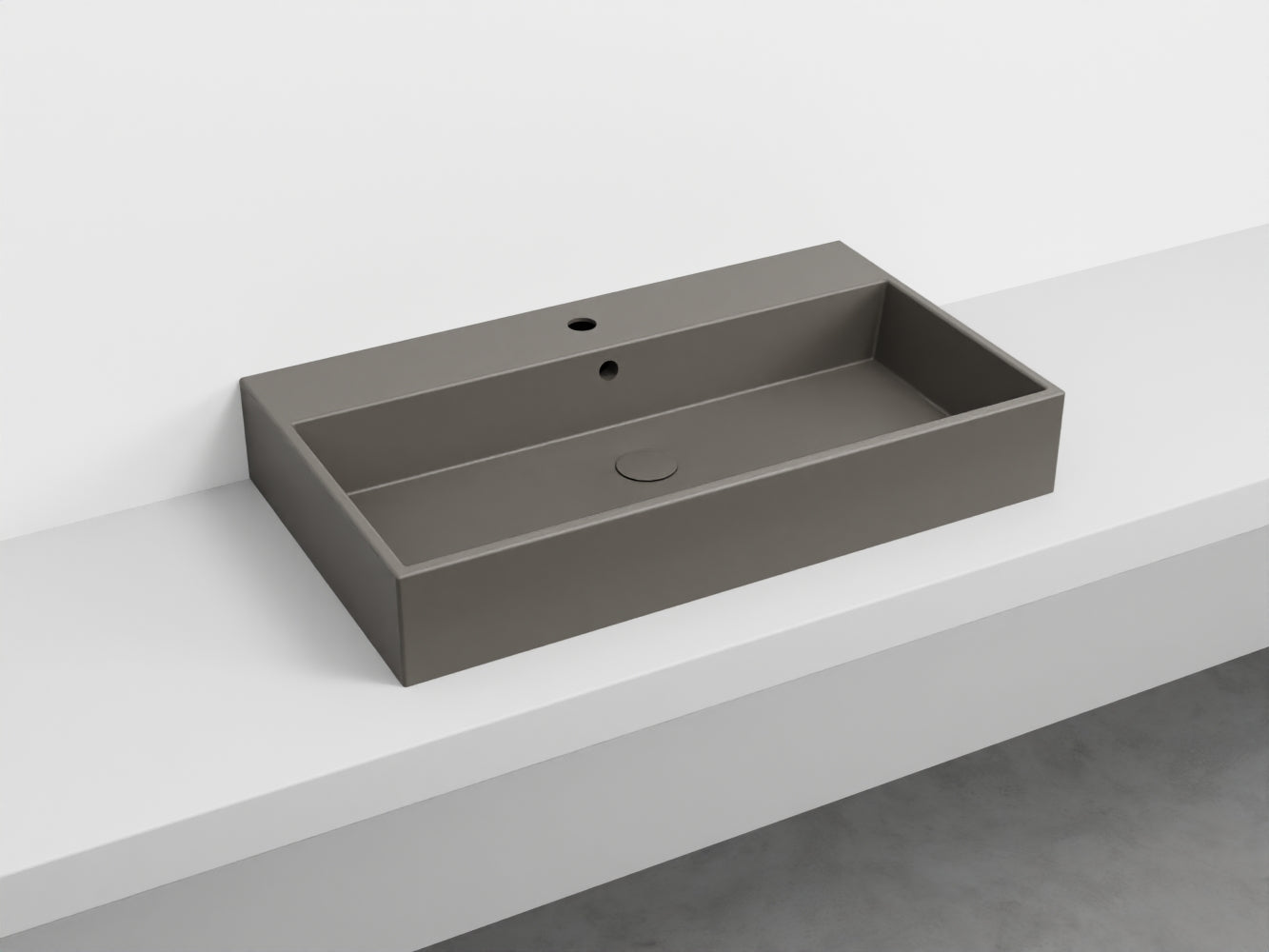 # LAVABO RETTANGOLARE SMILE 80 in ceramica - CIELO garantisce un risultato di grande impatto estetico per il tuo bagno