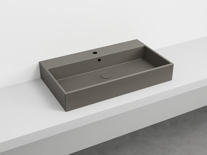 # LAVABO RETTANGOLARE SMILE 80 in ceramica - CIELO garantisce un risultato di grande impatto estetico per il tuo bagno