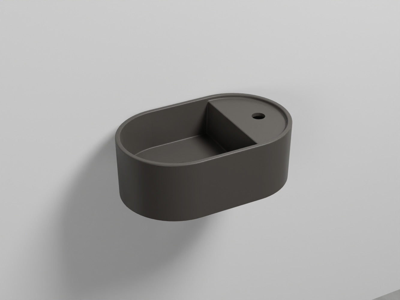 # LAVABO LES PETITES OVALE 46 MONOFORO - CIELO arredo bagno per ambienti raffinati e moderni