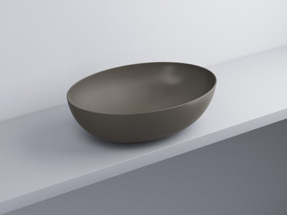 # BACINELLA DA APPOGGIO ECO da 62cm - CIELO proposta moderna e compatta per ambienti bagno dinamici e raffinati