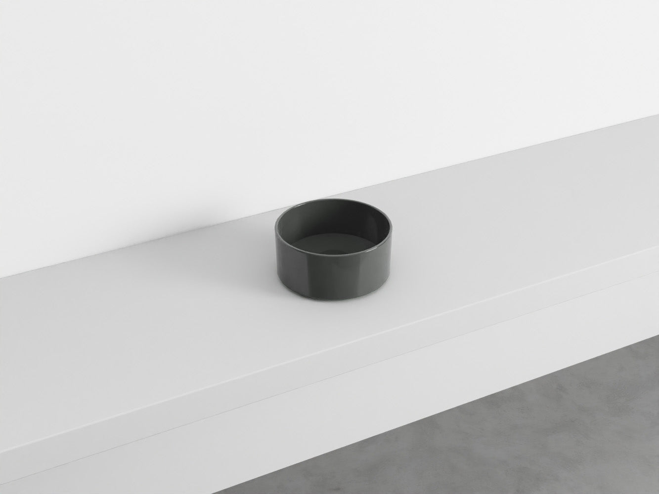 # LAVABO TONDO DA APPOGGIO MINIMO - CIELO lavandino in ceramica da appoggio per bagno