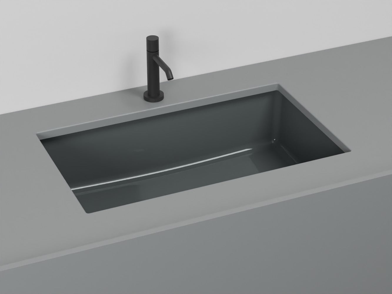 # LAVABO SOTTOPIANO FILO - CIELO lavandino in ceramica dall'installazione sottopiano Made in Italy