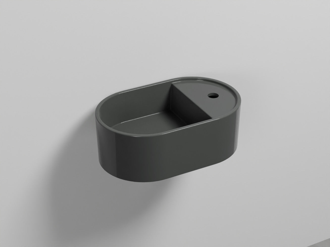 # LAVABO LES PETITES OVALE 46 MONOFORO - CIELO arredo bagno per ambienti raffinati e moderni