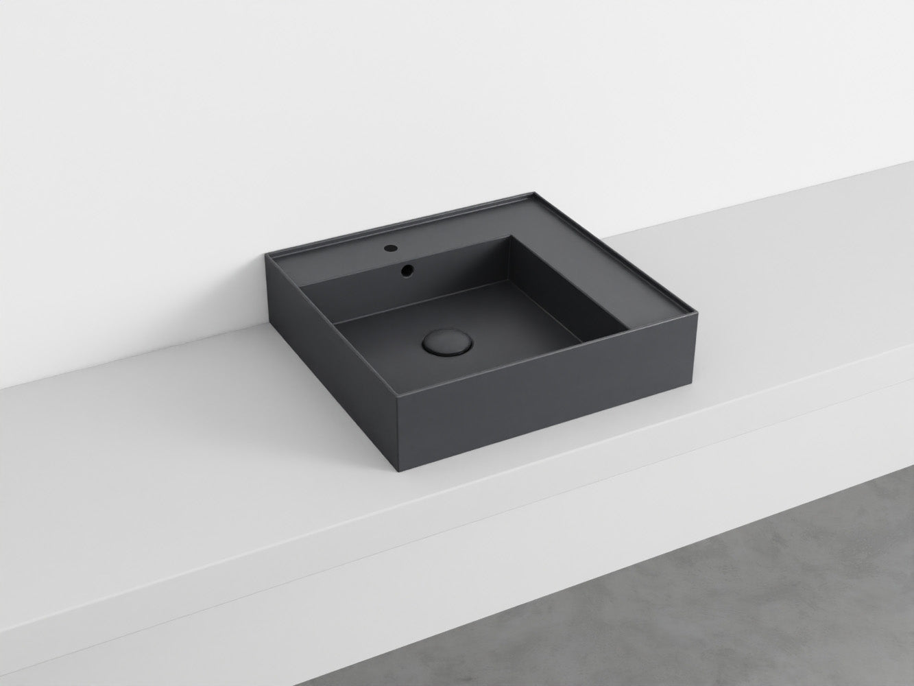 # LAVABO RETTANGOLARE da APPOGGIO 50 ENJOY - CIELO lavandino da appoggio per bagno