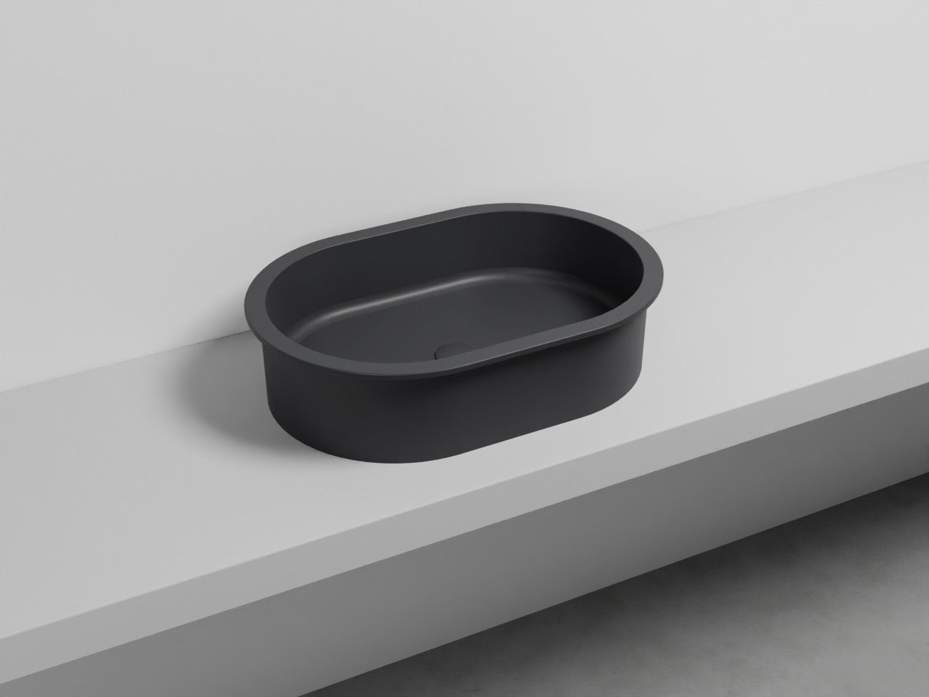 # LAVABO BACINELLA CATINO OVALE 65 - CIELO lavandino dal design minimalista per bagno