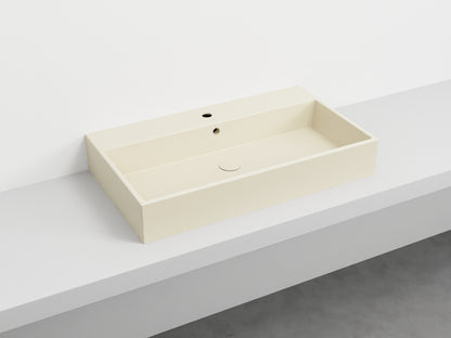 # LAVABO RETTANGOLARE SMILE 80 in ceramica - CIELO garantisce un risultato di grande impatto estetico per il tuo bagno