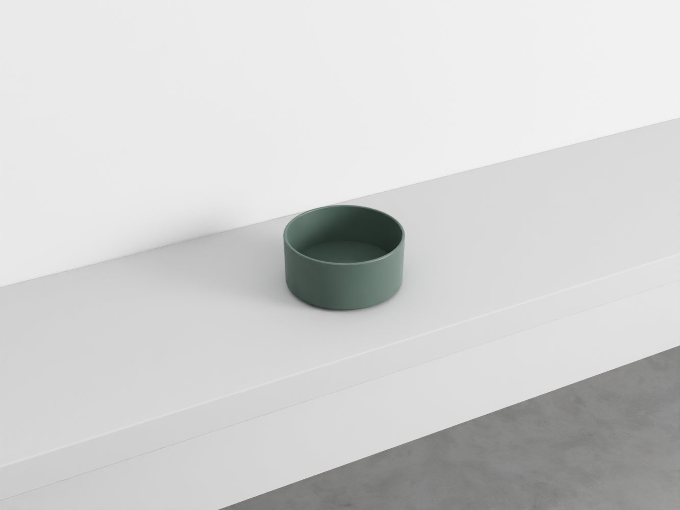 # LAVABO TONDO DA APPOGGIO MINIMO - CIELO lavandino in ceramica da appoggio per bagno