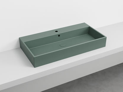 # LAVABO RETTANGOLARE SMILE 100 in ceramica - CIELO garantisce un risultato di grande impatto estetico per il tuo bagno