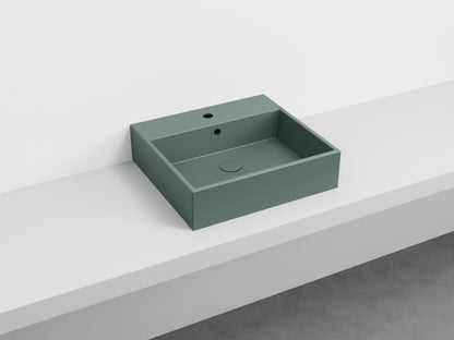 # LAVABO RETTANGOLARE SMILE 50 in ceramica - CIELO garantisce un risultato di grande impatto estetico per il tuo bagno
