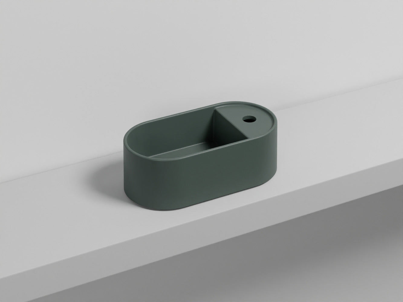 # LAVABO LES PETITES OVALE MONOFORO - CIELO lavabo da appoggio o sospeso per bagno