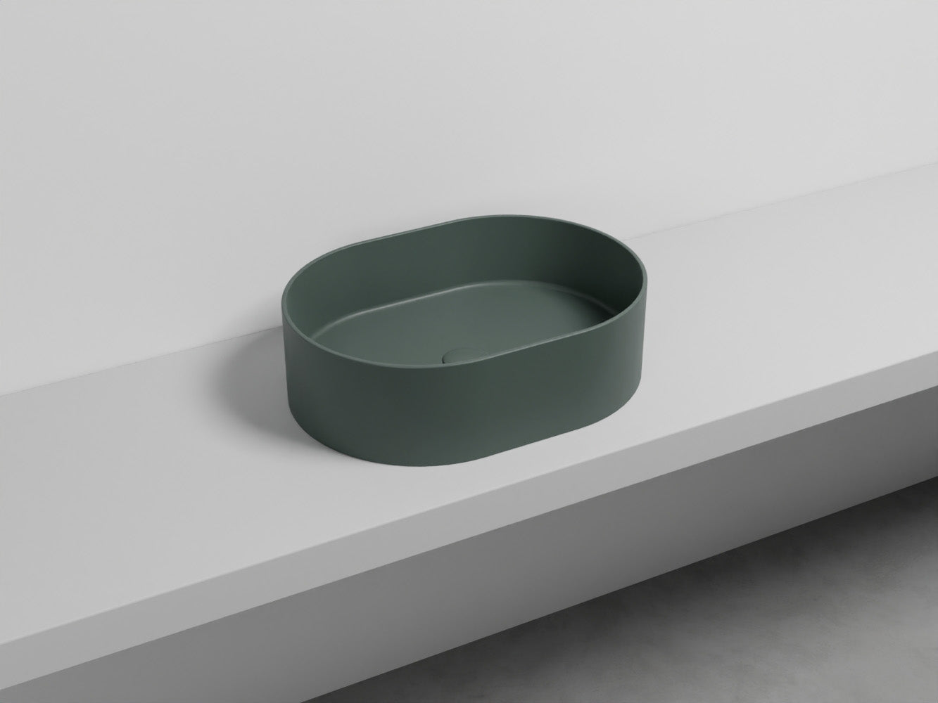 # LAVABO OVALE DA APPOGGIO THEO - CIELO in ceramica di alta qualità made in Italy per il tuo bagno