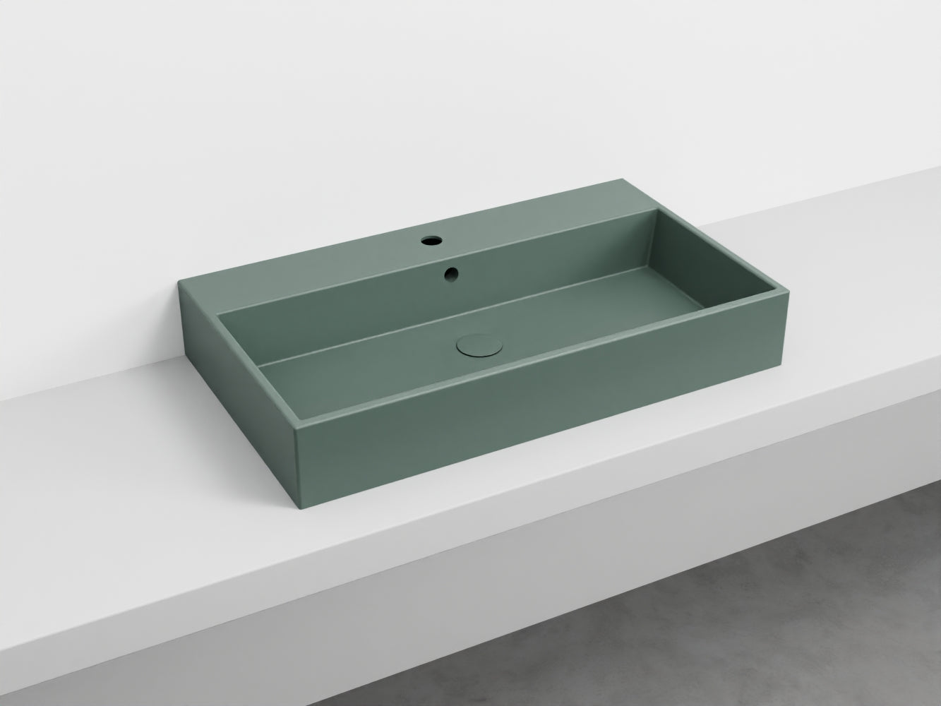 # LAVABO RETTANGOLARE SMILE 80 in ceramica - CIELO garantisce un risultato di grande impatto estetico per il tuo bagno