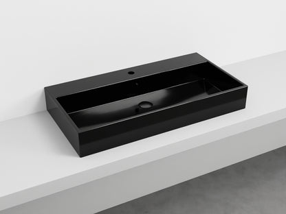 # LAVABO RETTANGOLARE SMILE 100 in ceramica - CIELO garantisce un risultato di grande impatto estetico per il tuo bagno