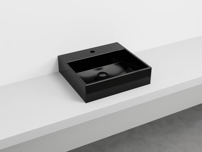 # LAVABO RETTANGOLARE SMILE 50 in ceramica - CIELO garantisce un risultato di grande impatto estetico per il tuo bagno