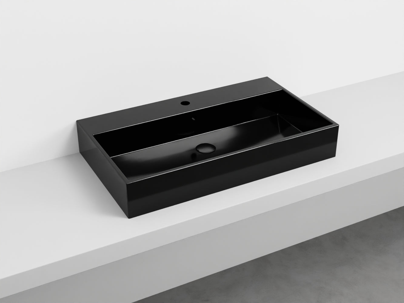 # LAVABO RETTANGOLARE SMILE 80 in ceramica - CIELO garantisce un risultato di grande impatto estetico per il tuo bagno