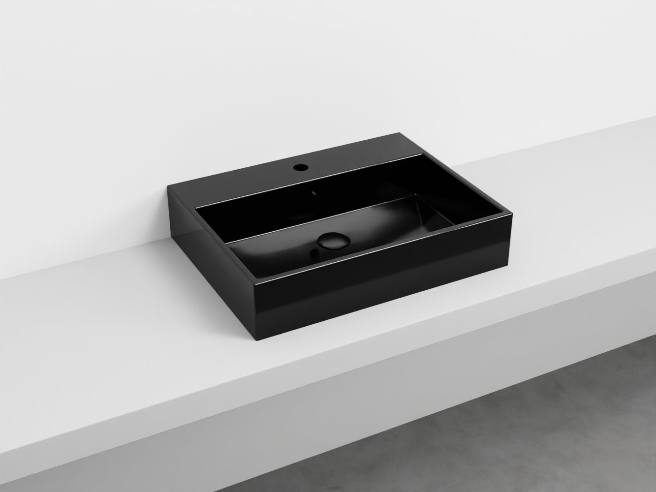 # LAVABO RETTANGOLARE SMILE 60 in ceramica - CIELO garantisce un risultato di grande impatto estetico per il tuo bagno