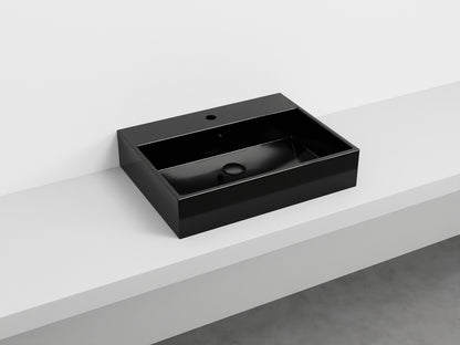 # LAVABO RETTANGOLARE SMILE 60 in ceramica - CIELO garantisce un risultato di grande impatto estetico per il tuo bagno